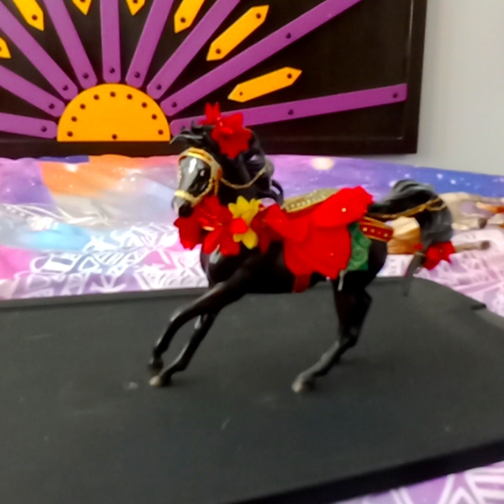 Holiday breyer horse
